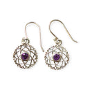 Ohrringe Ornament Amethyst - Mana Kendra GmbH