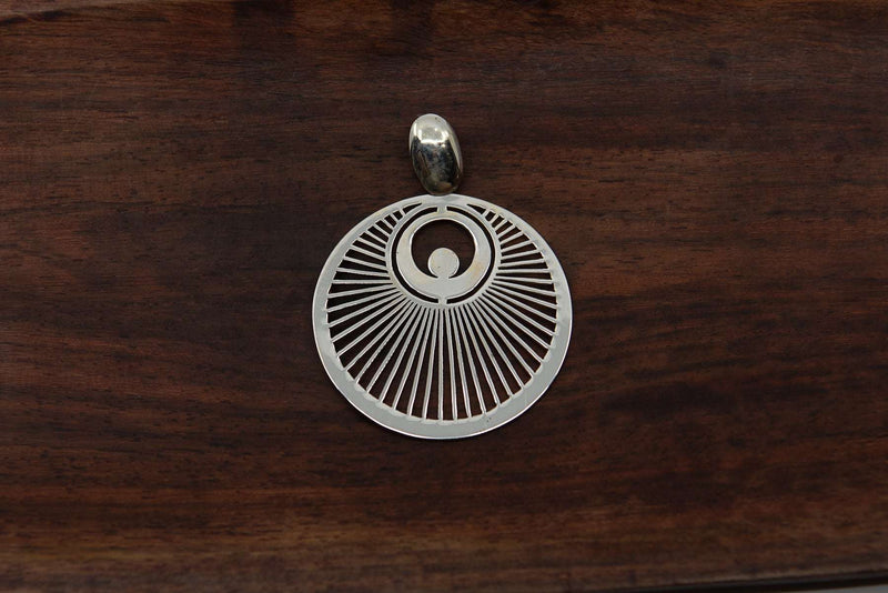 Kettenanhänger Silberschmuck Engel Handarbeit