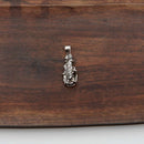 Silberanhänger mit Meteorit Gibeon – Handgefertigt & kosmisch einzigartig