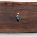 Silberschmuck-Anhänger „Chrysokoll“ – Spirituelle Harmonie in Handarbeit