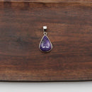 Silberanhänger mit Sugilith – Handgefertigt & voller spiritueller Kraft