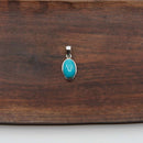 Silberschmuck-Anhänger „Türkis Arizona“ – Symbol der Heilung und Schutz