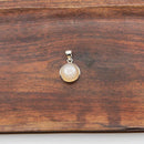 Silberschmuck Ketten - Anhänger „Mondstein“ – Symbol der Intuition und inneren Balance