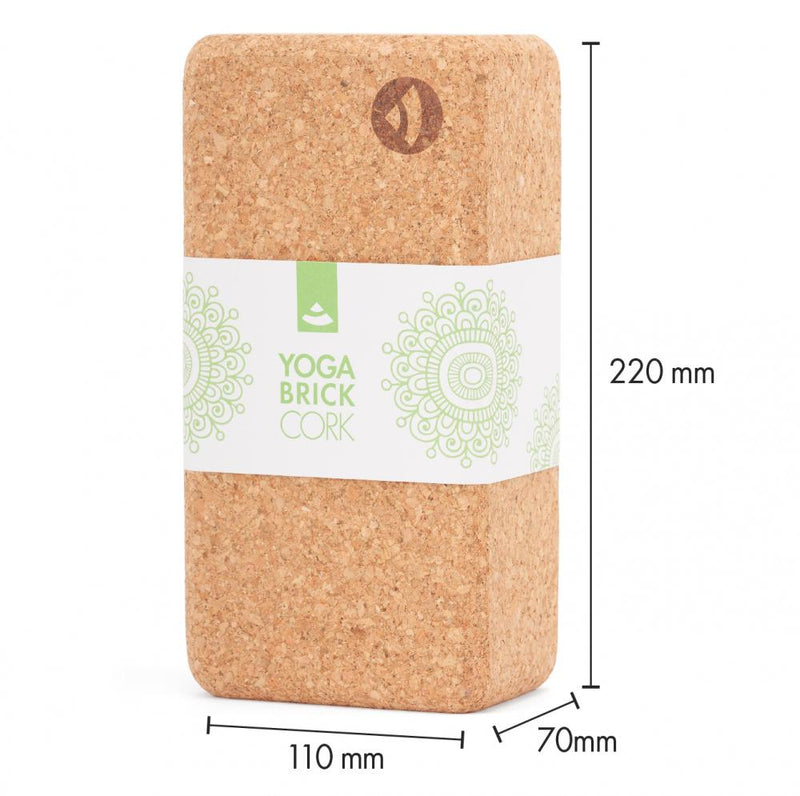 Yoga Block CORK BRICK, Standard 1 piece