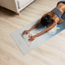 Yoga on Art Matte Cloud Flower – Premium Yogamatte aus Microsuede & Naturgummi