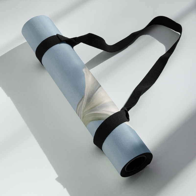 Yoga on Art Matte Cloud Flower – Premium Yogamatte aus Microsuede & Naturgummi