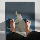 Yoga on Art Matte Cloud Flower – Premium Yogamatte aus Microsuede & Naturgummi