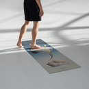 Yoga on Art Matte Cloud Flower – Premium Yogamatte aus Microsuede & Naturgummi